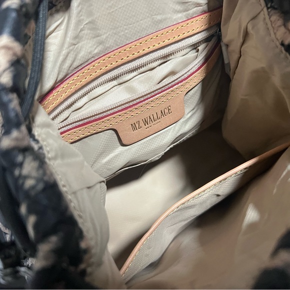 MZ Wallace Crosby Drawstring Bucket Bag - Leopard - Picture 4 of 5